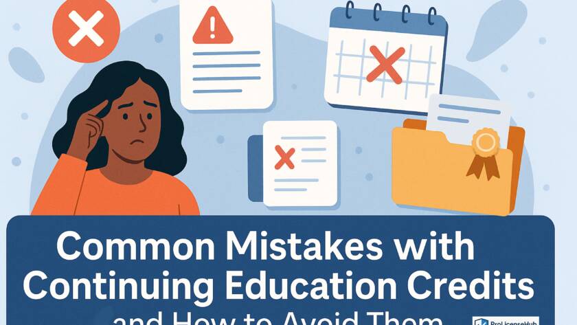 Common Mistakes with Continuing Education Credits