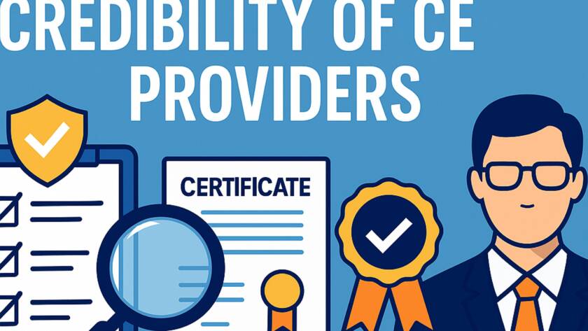 evaluating the credibility of ce providers
