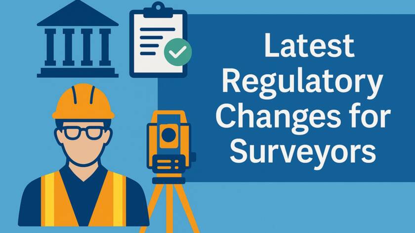 latest regulatory changes for surveyors