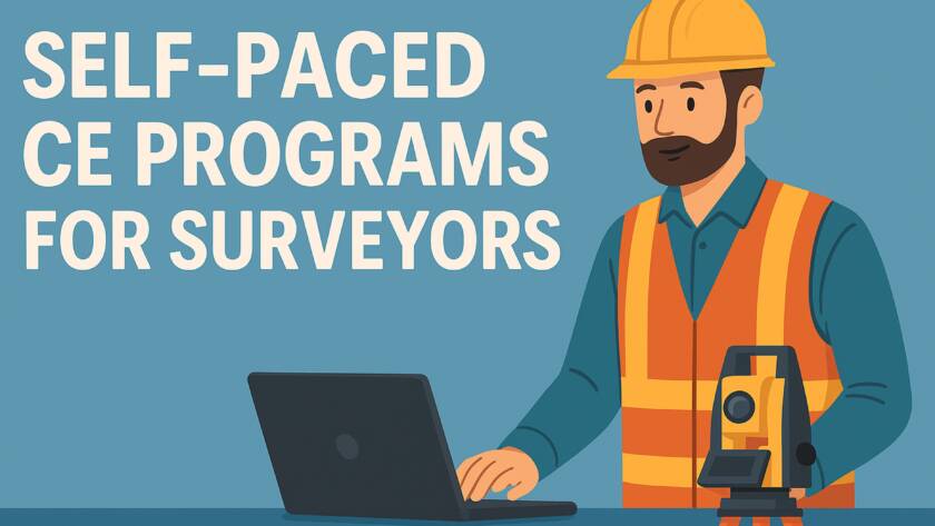 self-paced ce programs for surveyors