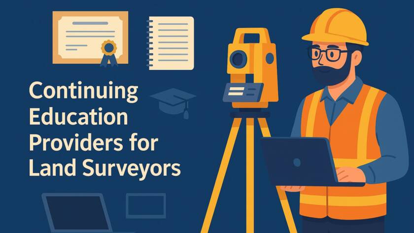 continuing education providers for land surveyors