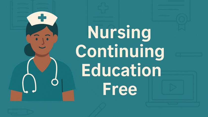 nursing continuing education free