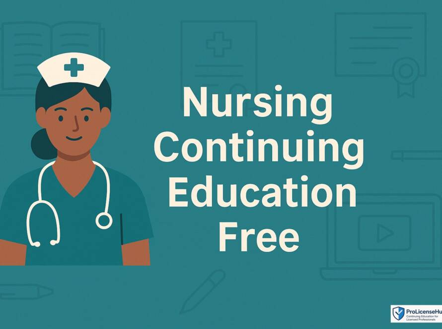 nursing continuing education free