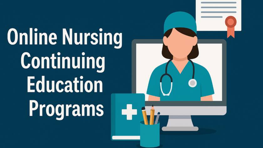 online nursing continuing education programs